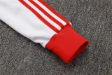 Mens Bayern Munich Jacket + Pants Training Suit 125th Years Anniversay White 2025/26