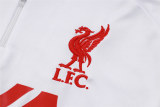 Mens Liverpool Training Suit White 2025/26