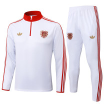 Mens Bayern Munich Training Suit 125th Years White 2025/26