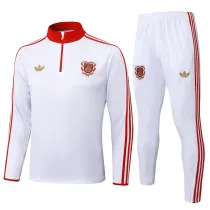 Mens Bayern Munich Training Suit 125th Years White 2025/26