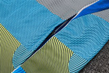 Mens Real Madrid Jacket + Pants Training Suit Blue - Green 2025/26