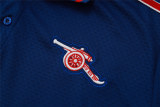 Mens Arsenal Polo Shirt Blue 2025/26