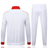 Mens Bayern Munich Jacket + Pants Training Suit 125th Years Anniversay White 2025/26