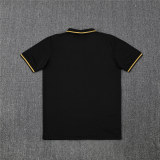 Mens Corinthians Polo Shirt Black 2025/26