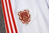 Mens Bayern Munich Jacket + Pants Training Suit 125th Years Anniversay White 2025/26