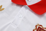Mens Bayern Munich Polo Shirt 125th Years White 2025/26