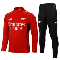 Mens Arsenal Training Suit Red 2025/26