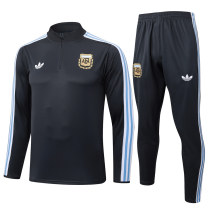 Mens Argentina Training Suit Grey 2025