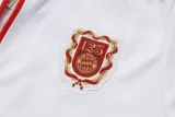 Mens Bayern Munich Jacket + Pants Training Suit 125th Years Anniversay White 2025/26