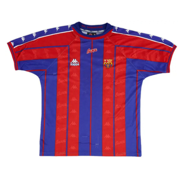 Mens Barcelona Retro Home Jersey 1997/98