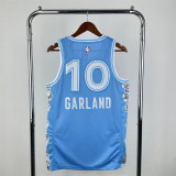 Mens Cleveland Cavaliers Nike Blue 2025 Swingman Jersey - City Edition