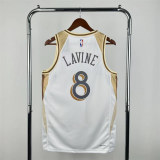 Mens Chicago Bulls Nike White 2025 Swingman Jersey - City Edition