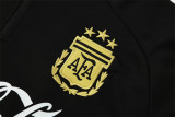 Mens Argentina Training Suit Black 2025