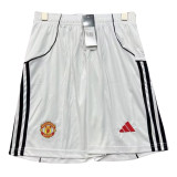 Mens Manchester United Home Shorts 2025/26