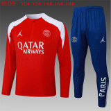 Kids PSG Training Suit Red 2025/26