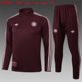 Kids Bayern Munich Training Suit Brown 2025/26