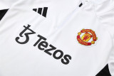 Mens Manchester United Training Suit White 2025/26