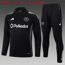 Kids Inter Miami C.F. Training Suit Black 2025/26