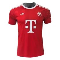 Mens Bayern Munich Goalkeeper Red Jersey 2025/26