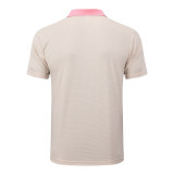 Mens Barcelona Polo Shirt Apricot 2025/26