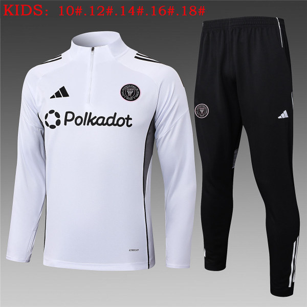 Kids Inter Miami C.F. Training Suit White 2025/26