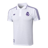 Mens Real Madrid Polo Shirt White 2025/26
