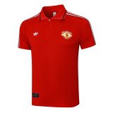 Mens Premier League Polo Shirt Red 2025/26