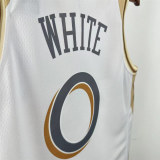 Mens Chicago Bulls Nike White 2025 Swingman Jersey - City Edition