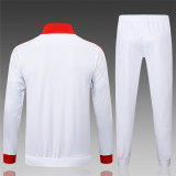 Kids Bayern Munich Jacket + Pants Training Suit 125th Years White 2025/26