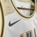 Mens Chicago Bulls Nike White 2025 Swingman Jersey - City Edition