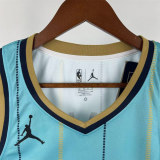 Mens Charlotte Hornets Jordan Brand Teal 2025 Swingman Jersey - City Edition