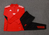 Kids Liverpool Training Suit Red 2025/26