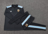 Kids Argentina Training Suit Grey 2025