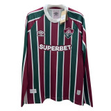 Mens Fluminense Home Jersey Long Sleeve 2025/26