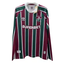 Mens Fluminense Home Jersey Long Sleeve 2025/26
