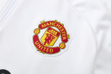 Mens Manchester United Training Suit White 2025/26