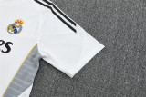 Mens Real Madrid Short Training Suit White 2025/26