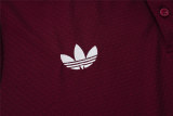 Mens Ajax Polo Shirt Burgundy 2025/26