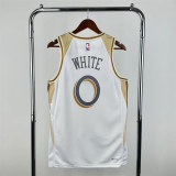 Mens Chicago Bulls Nike White 2025 Swingman Jersey - City Edition