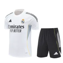 Mens Real Madrid Short Training Suit White 2025/26