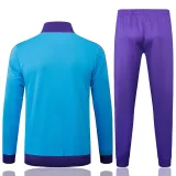 Kids Real Madrid Jacket + Pants Training Suit Blue 2025/26