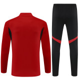 Mens Manchester United Training Suit Red 2025/26