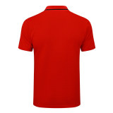 Mens Premier League Polo Shirt Red 2025/26
