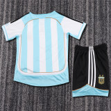 Kids Retro Argentina Home Jersey 2006/07