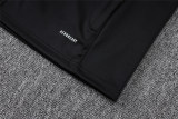 Mens Manchester United Jacket + Pants Training Suit Black II 2025/26