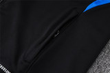 Mens Manchester United Jacket + Pants Training Suit Black II 2025/26