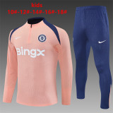 Kids Chelsea Training Suit Pink 2025/26