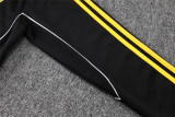 Mens Real Madrid Jacket + Pants Training Suit Black 2025/26
