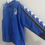 Mens Italy All Weather Windrunner Jacket Retro Blue 2025