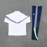 Kids Real Madrid Training Suit White 2025/26